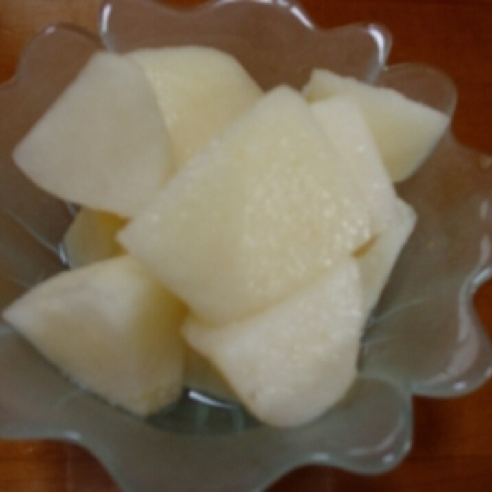 梨のはちみつワインマリネ レシピ 作り方 By かばぽん 楽天レシピ